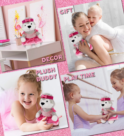 6" PLUSH - WOLF Ballerina