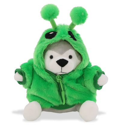 6" PLUSH - WOLF WITH ALIEN SWEATER
