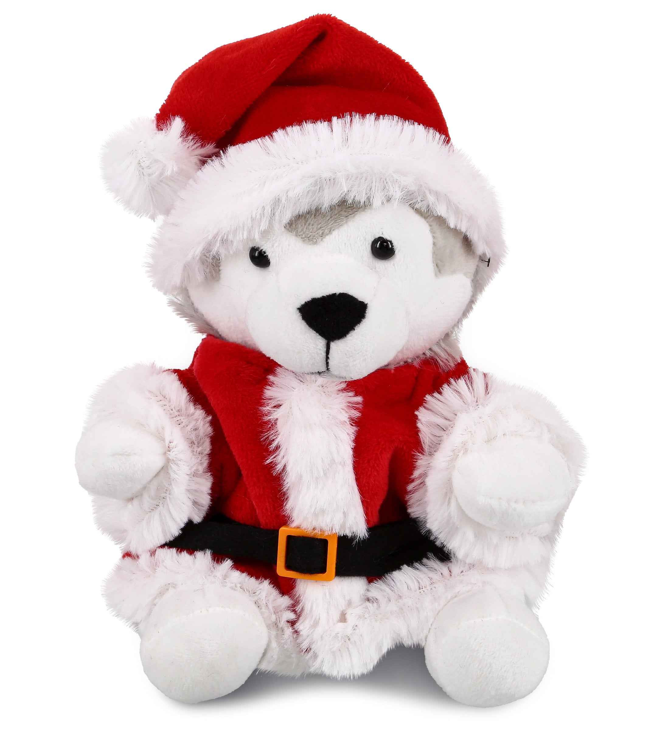 PLUSH SANTA - 6" PLUSH - WOLF