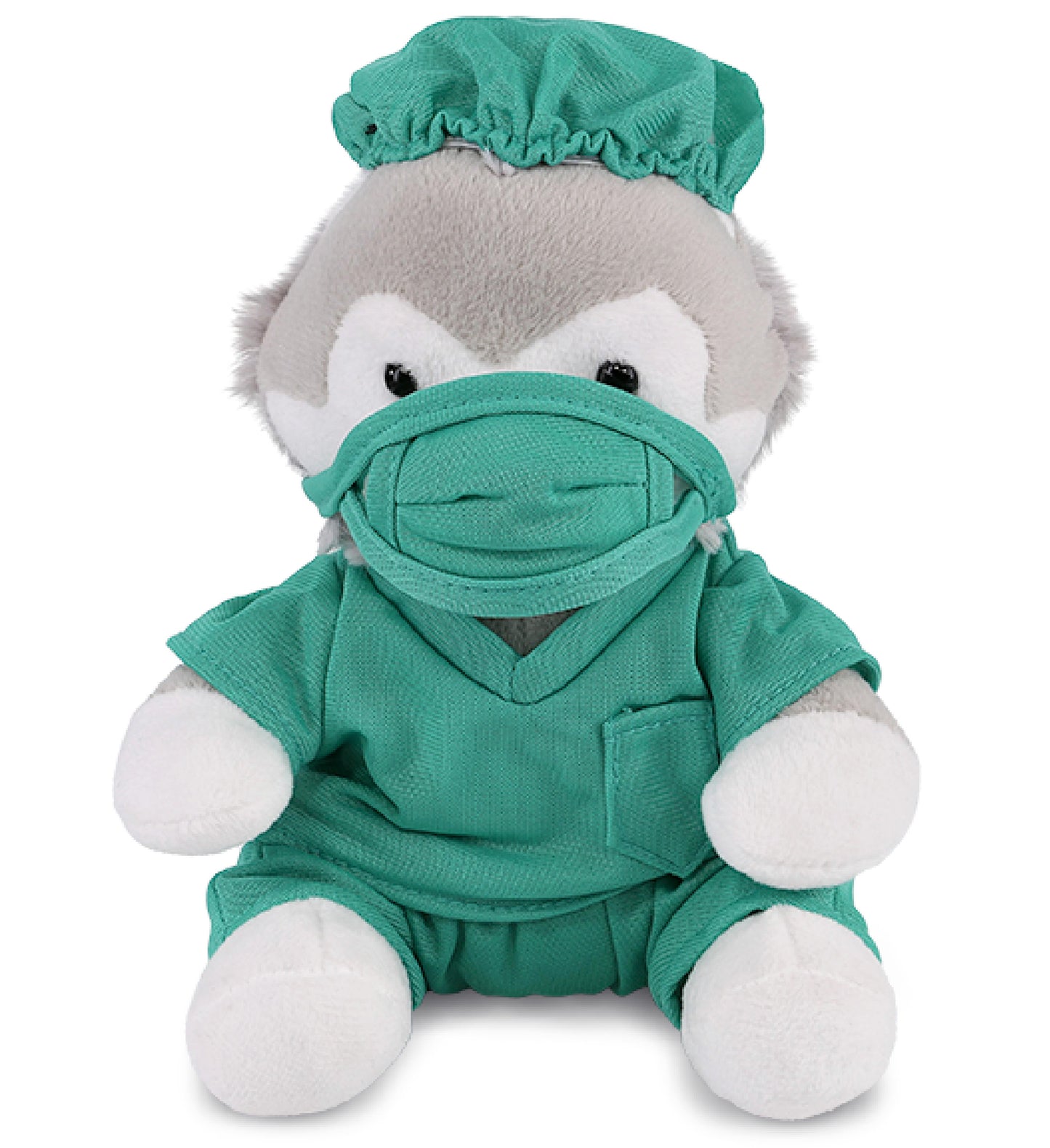 PLUSH DOCTOR - 6" PLUSH - WOLF