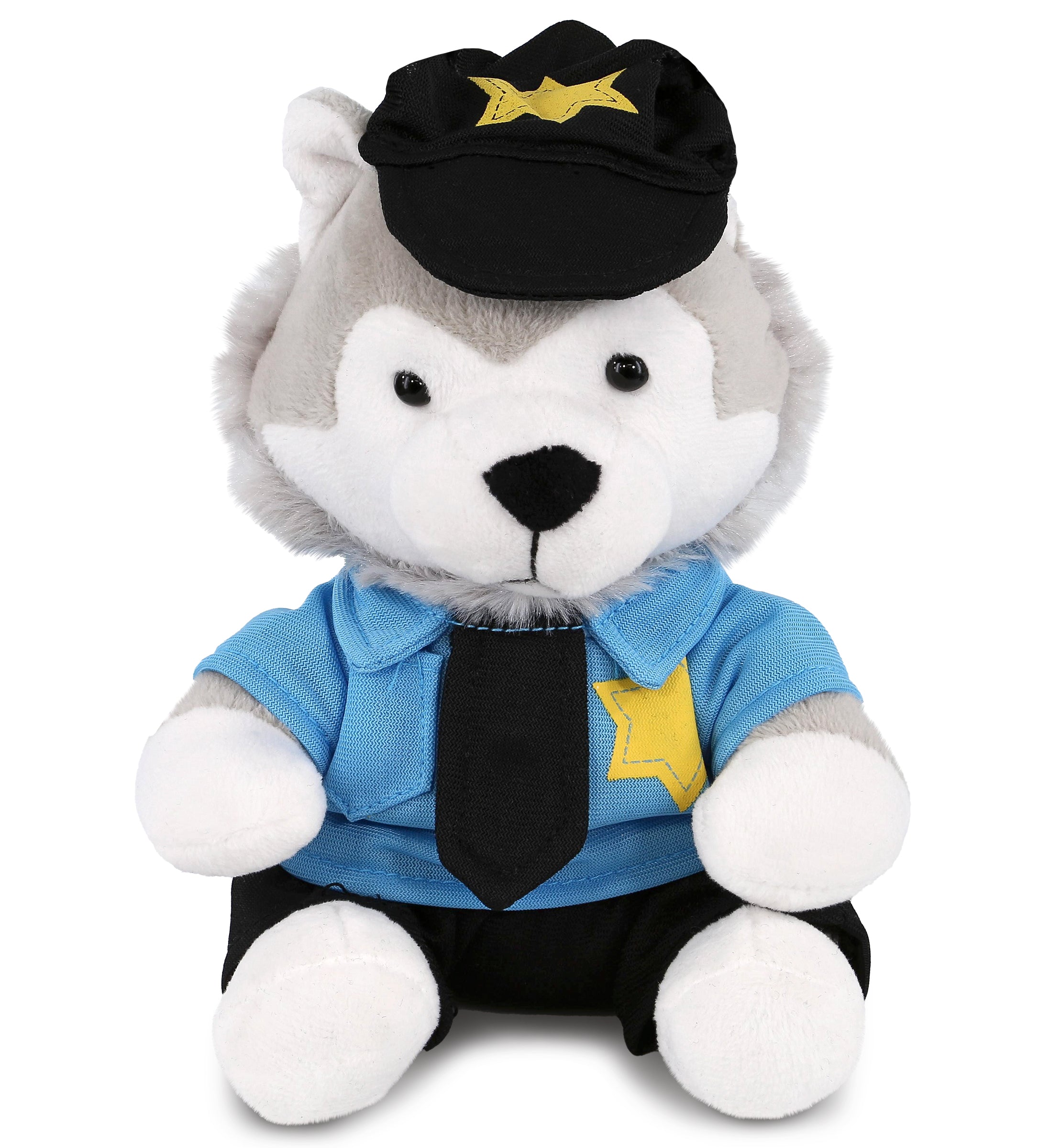 PLUSH POLICE - 6" PLUSH - WOLF