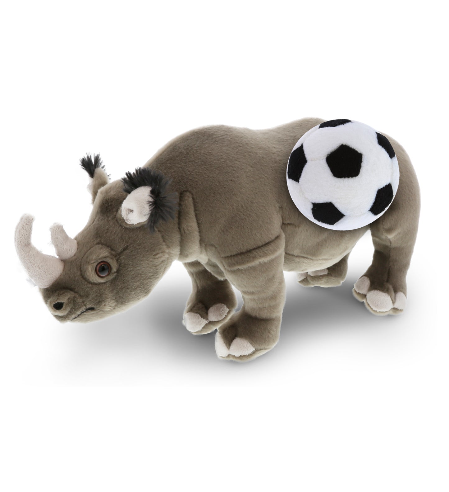 WILD COLLECTION PLUSH - 13" RHINO