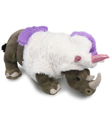 PLUSH UNICORN - WILD COLLECTION PLUSH - 16" RHINO
