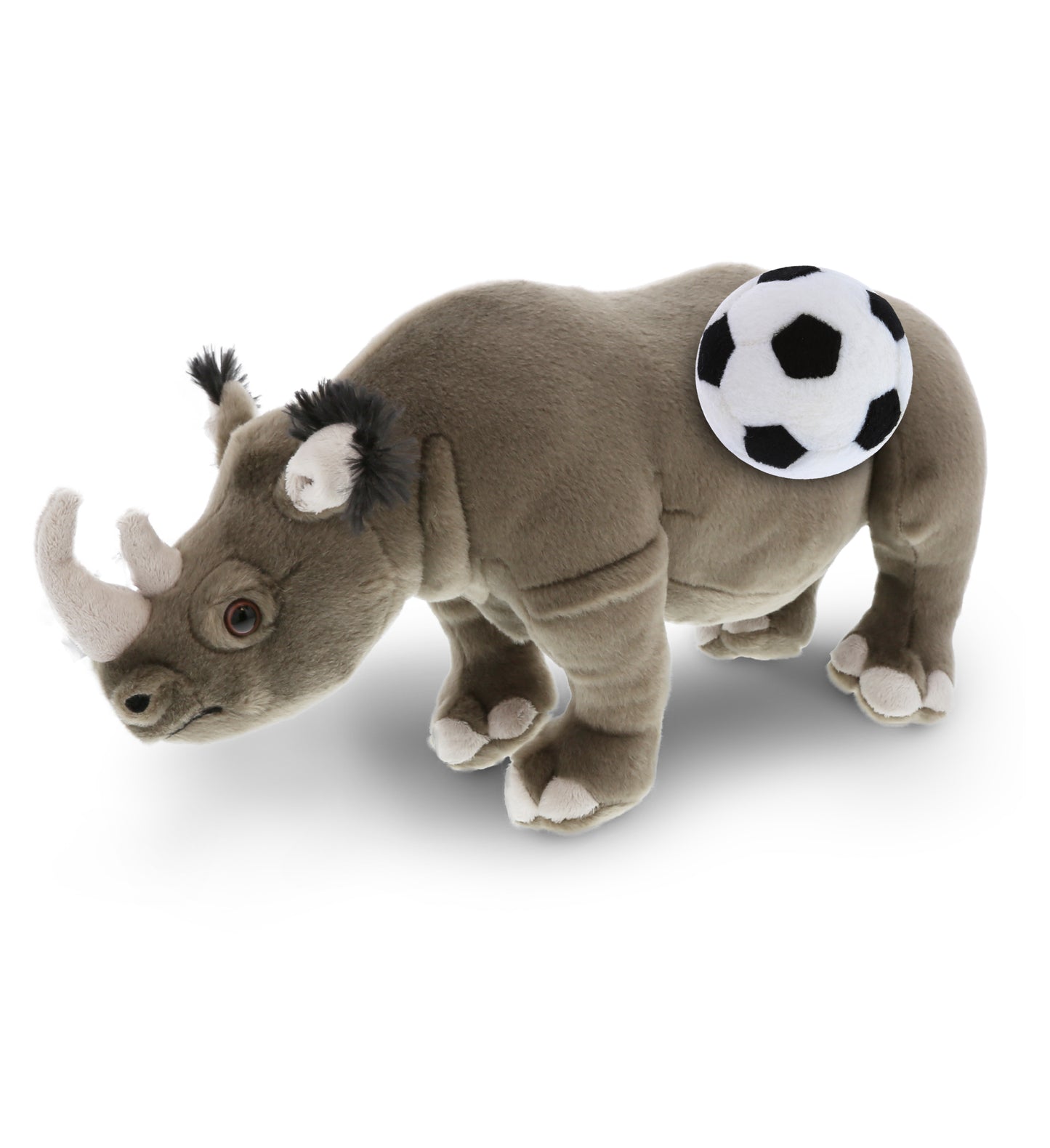WILD COLLECTION PLUSH - 16" RHINO