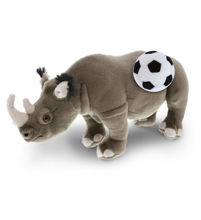 WILD COLLECTION PLUSH - 16" RHINO