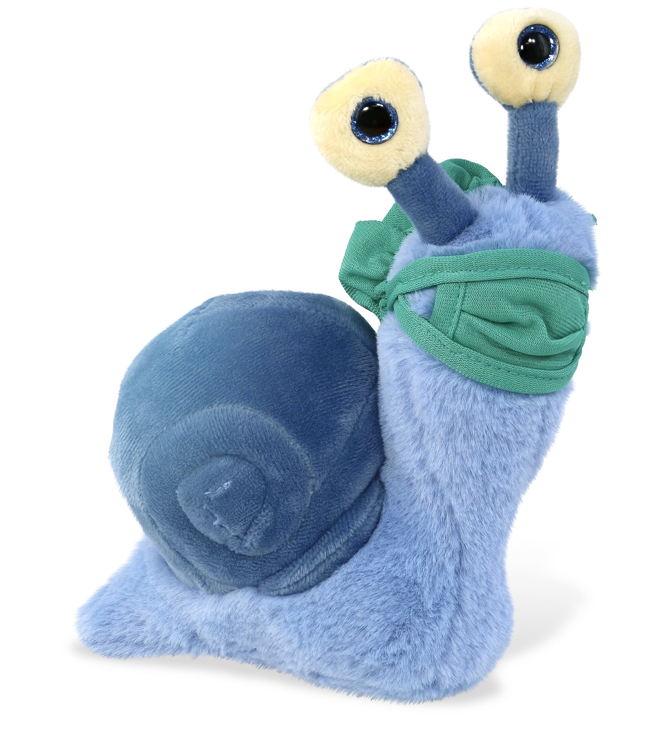 PLUSH DOCTOR - SUPER-SOFT PLUSH - BLUE SNAIL SMALL 5.5"