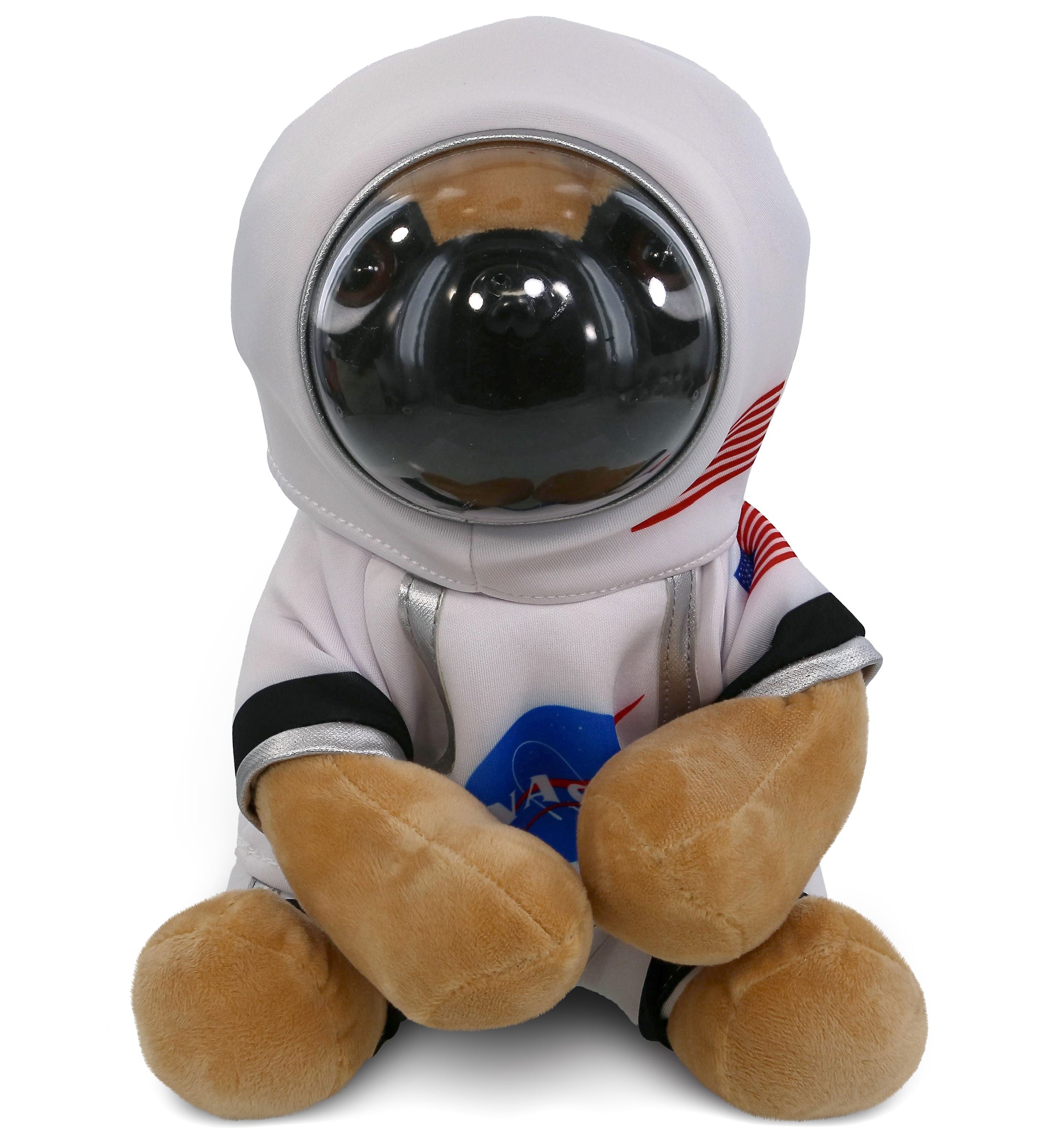 PLUSH ASTRONAUT - PLUSH - PUG DOG 10"