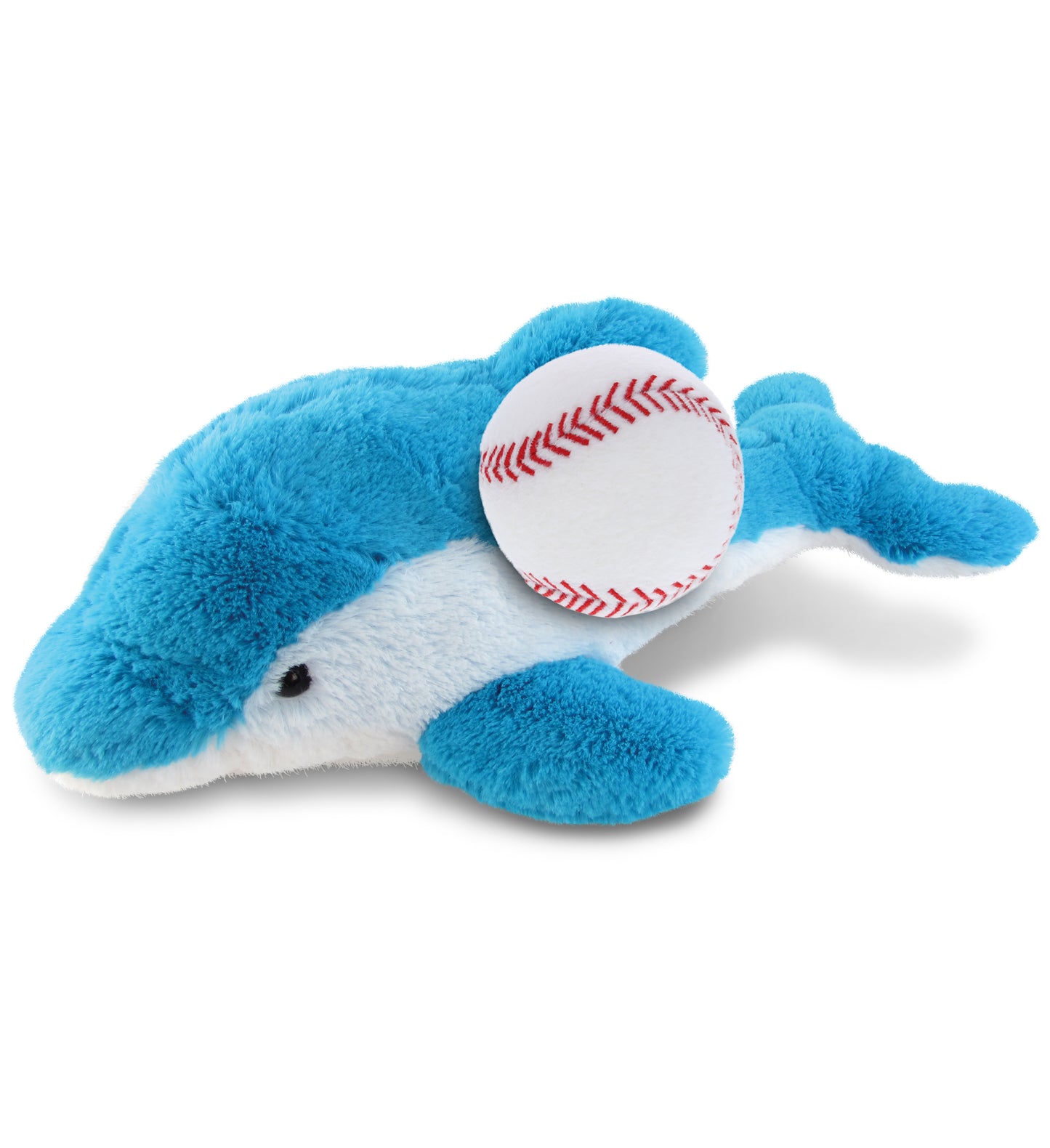 PLUSH BASEBALL - SUPER-SOFT PLUSH - DOLPHIN