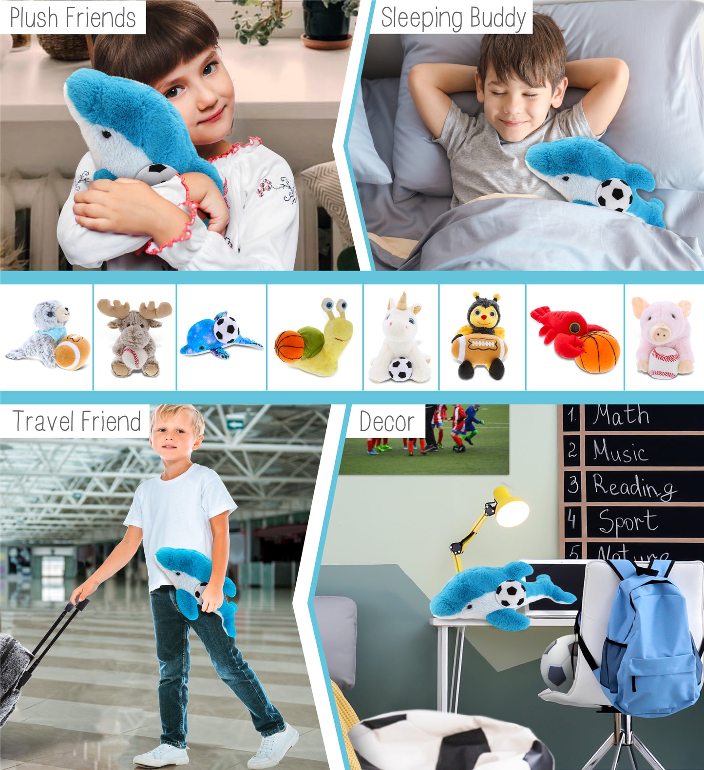 SUPER-SOFT PLUSH - DOLPHIN