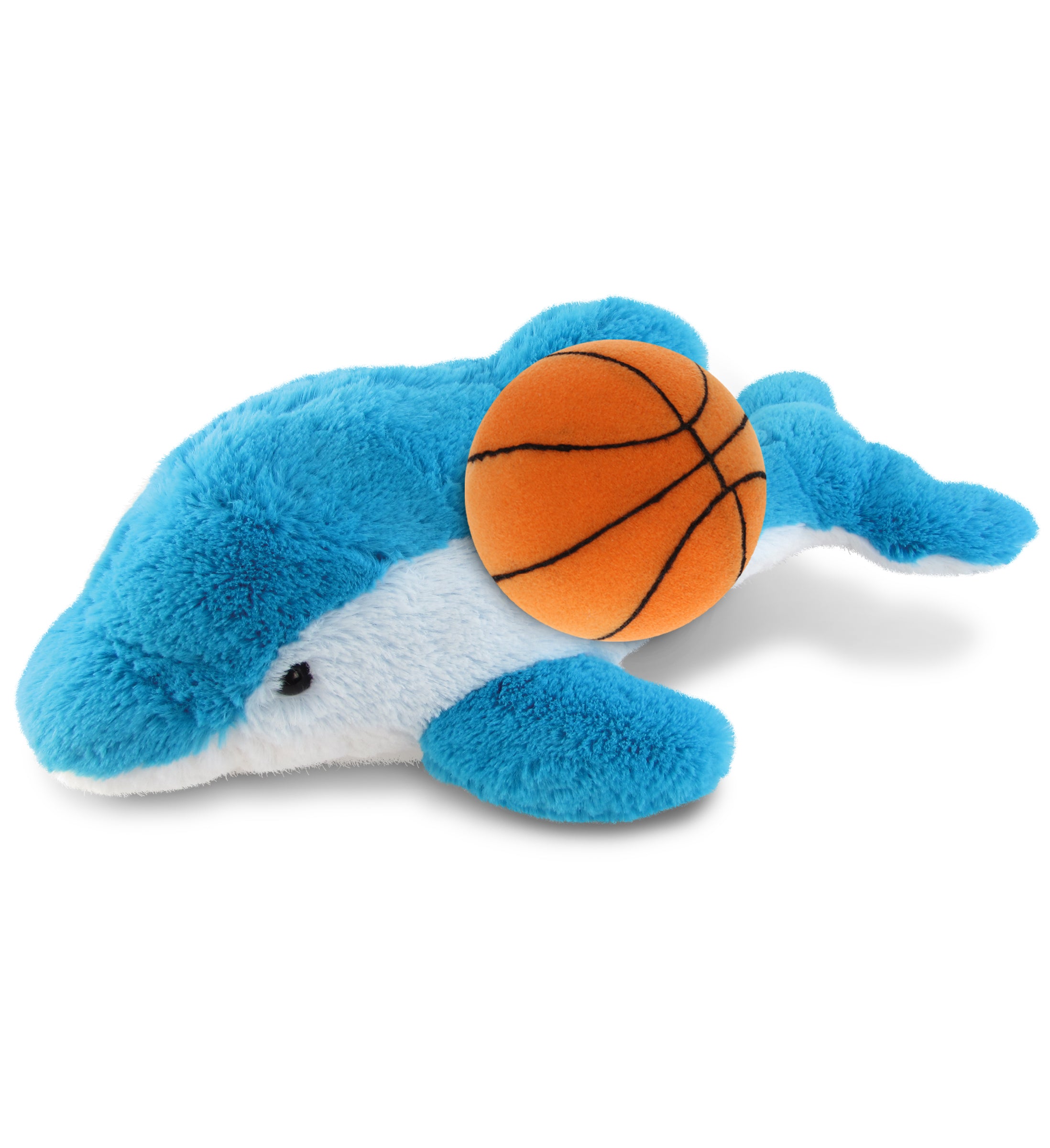 PLUSH BASKETBALL - SUPER-SOFT PLUSH - DOLPHIN