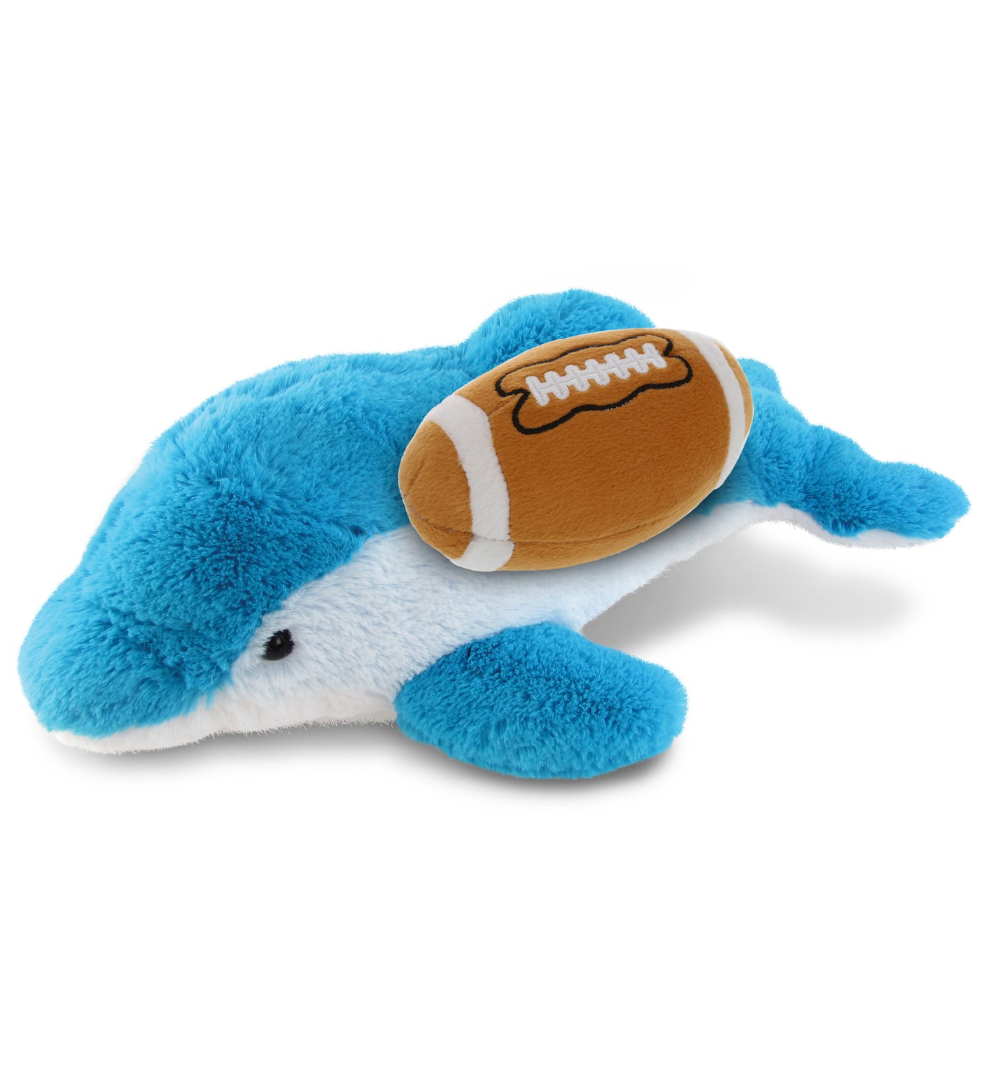 PLUSH FOOTBALL - SUPER-SOFT PLUSH - DOLPHIN
