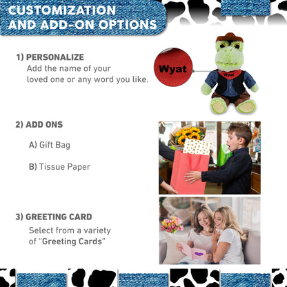 SUPER-SOFT PLUSH - SITTING FROG COWBOY DRESS UP