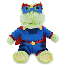 SUPER-SOFT PLUSH - SITTING FROG SUPER HERO