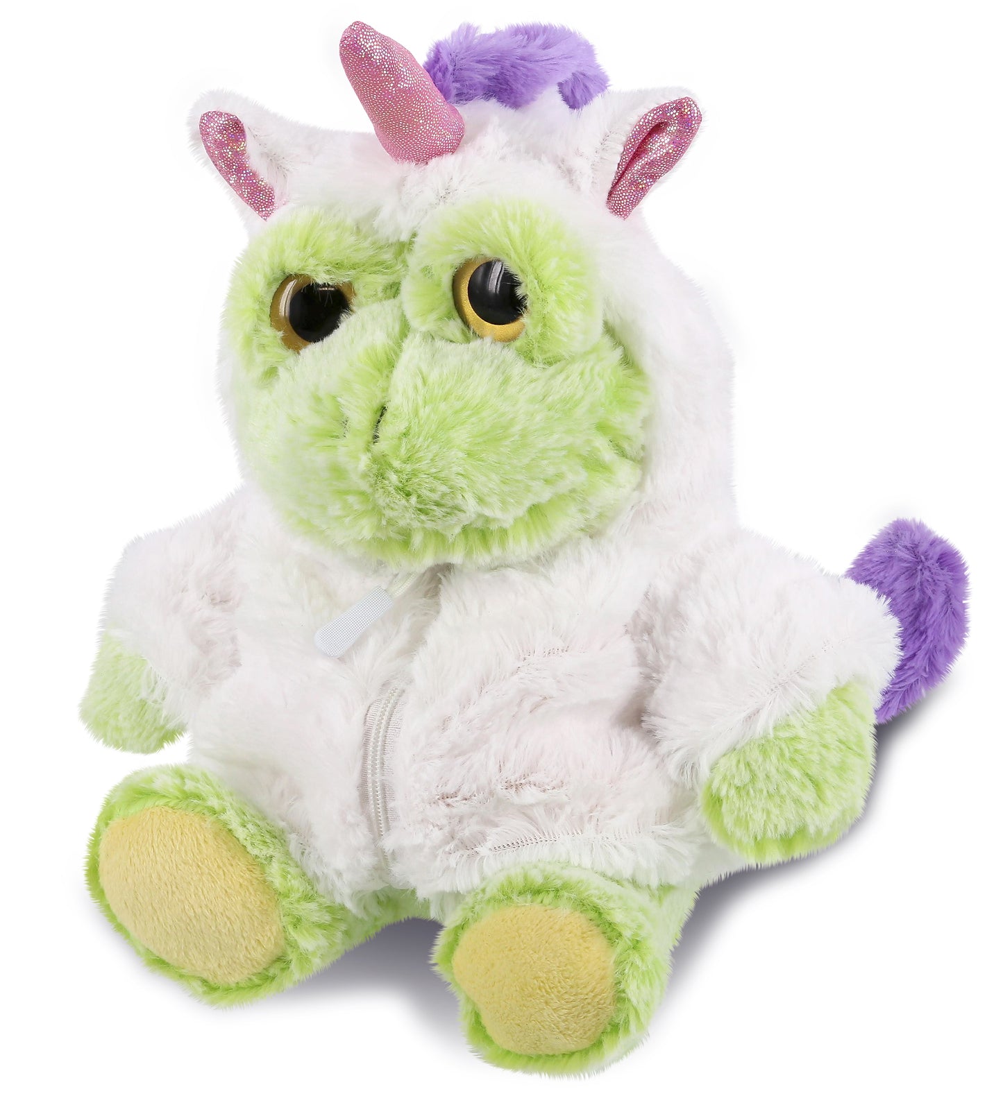 PLUSH UNICORN - SUPER-SOFT PLUSH - SITTING FROG