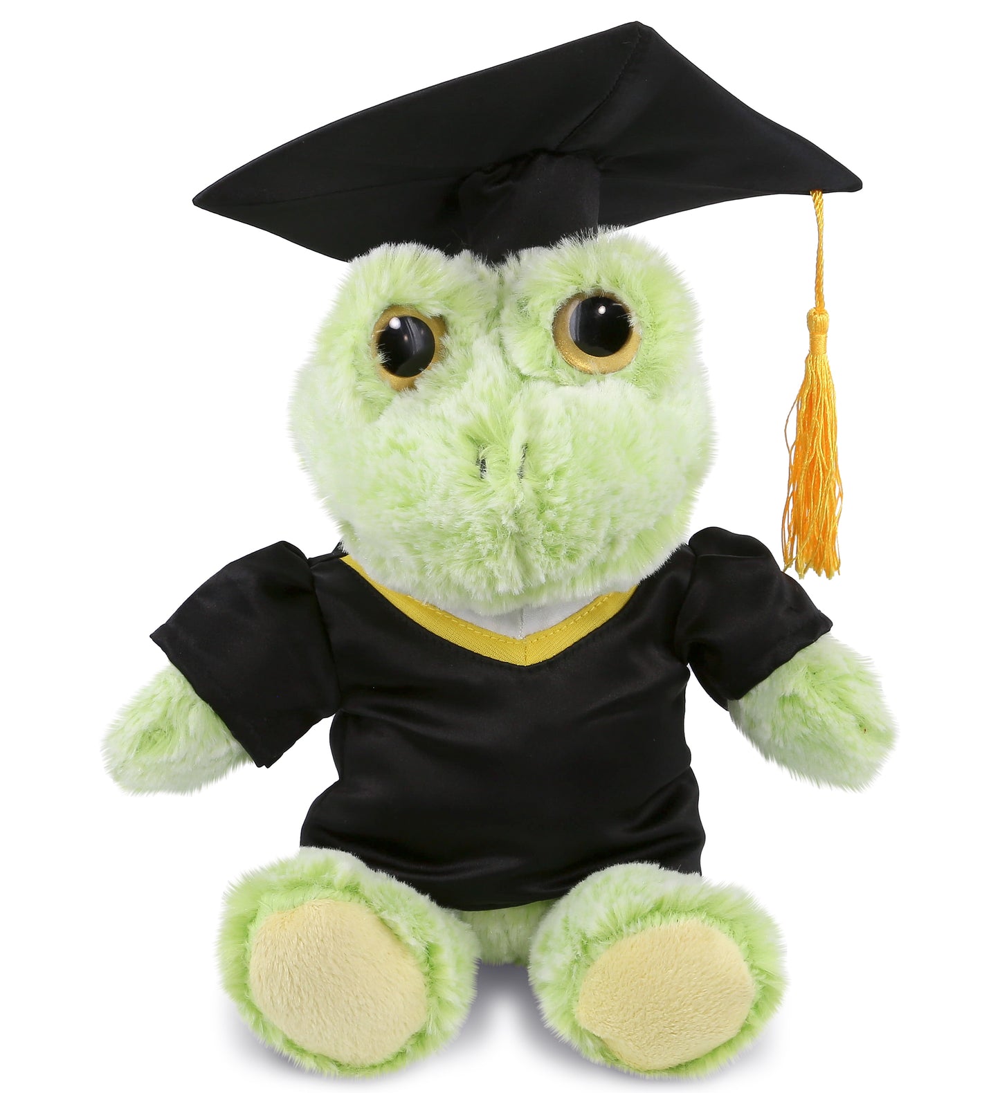 PLUSH GRADUATION - SUPER-SOFT PLUSH - SITTING FROG