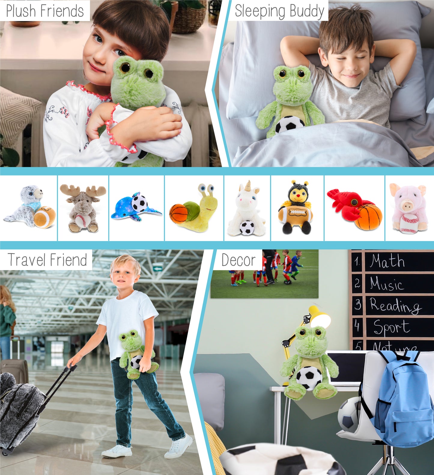 SUPER-SOFT PLUSH - SITTING FROG