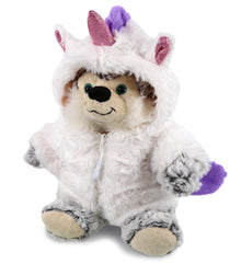 PLUSH UNICORN - SUPER-SOFT PLUSH - SITTING HUSKY
