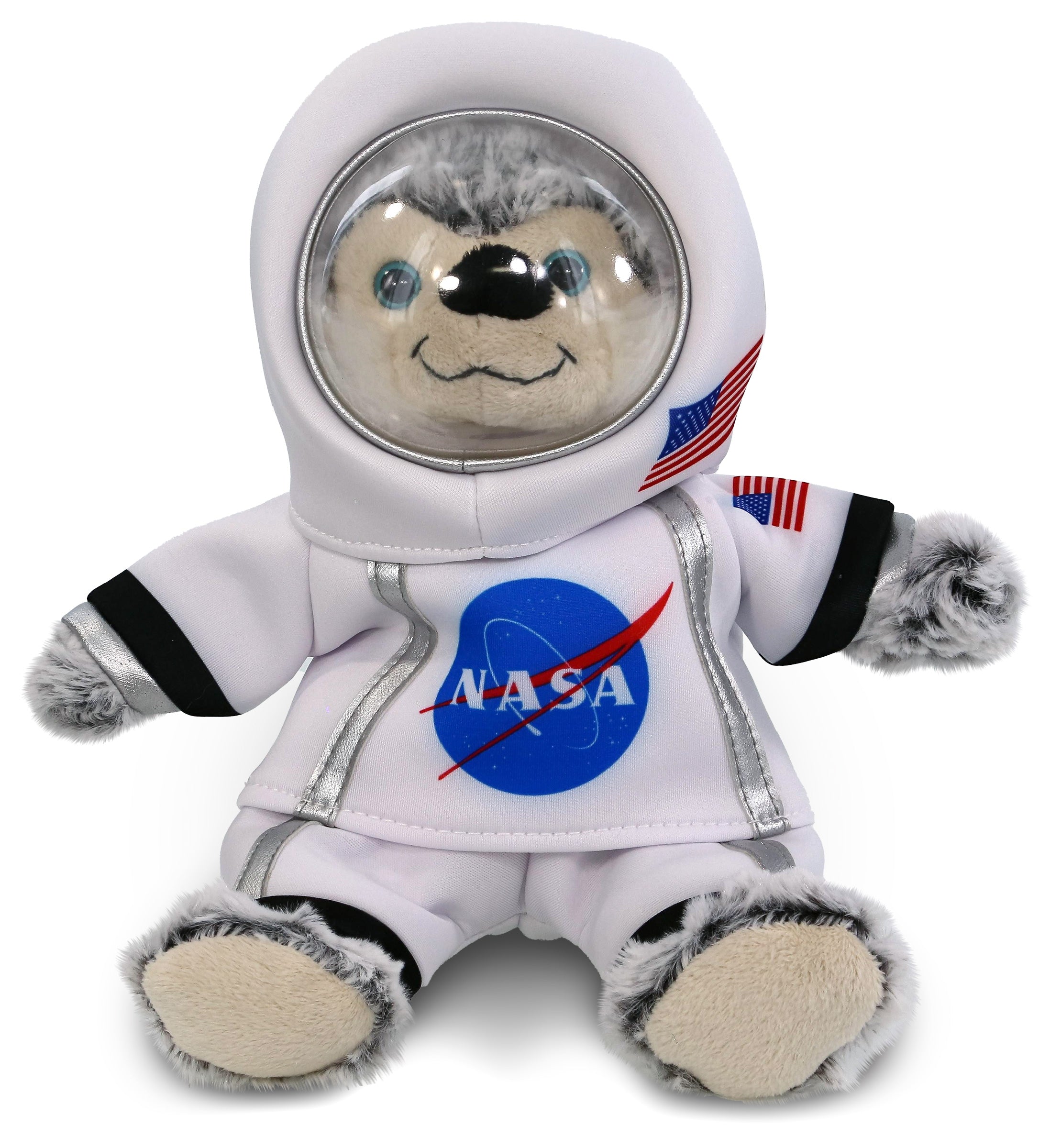 PLUSH ASTRONAUT - SUPER-SOFT PLUSH - SITTING HUSKY