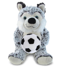 SUPER-SOFT PLUSH - SITTING HUSKY