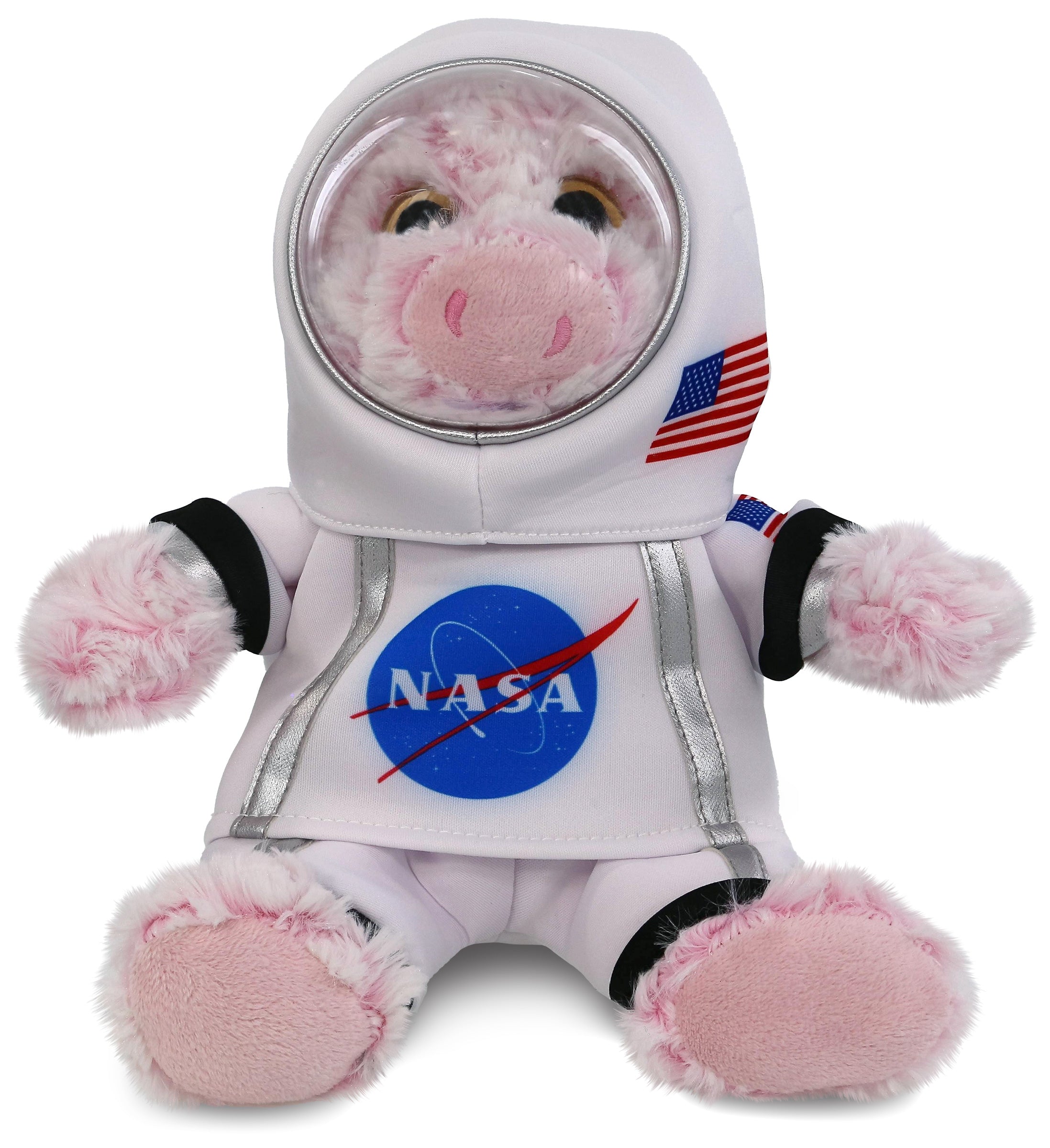 PLUSH ASTRONAUT - SUPER-SOFT PLUSH - SITTING PIG