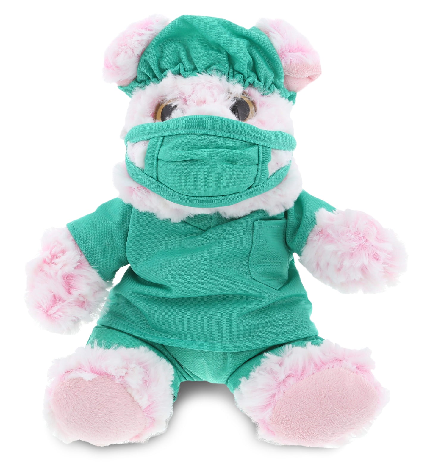 PLUSH DOCTOR - SUPER-SOFT PLUSH - SITTING PIG