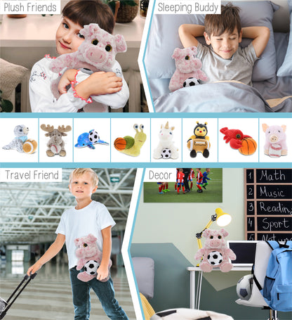 SUPER-SOFT PLUSH - SITTING PIG