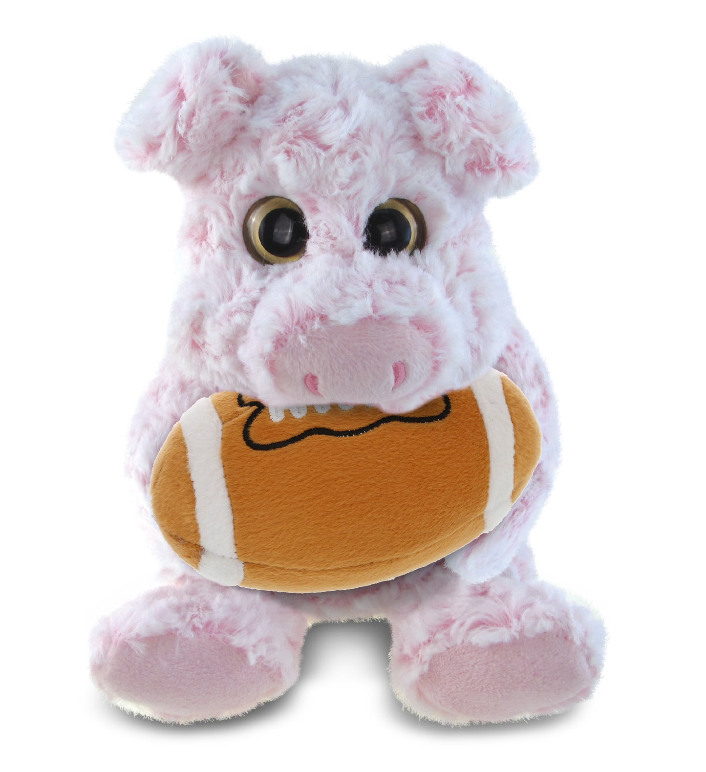 PLUSH FOOTBALL - SUPER-SOFT PLUSH - SITTING PIG