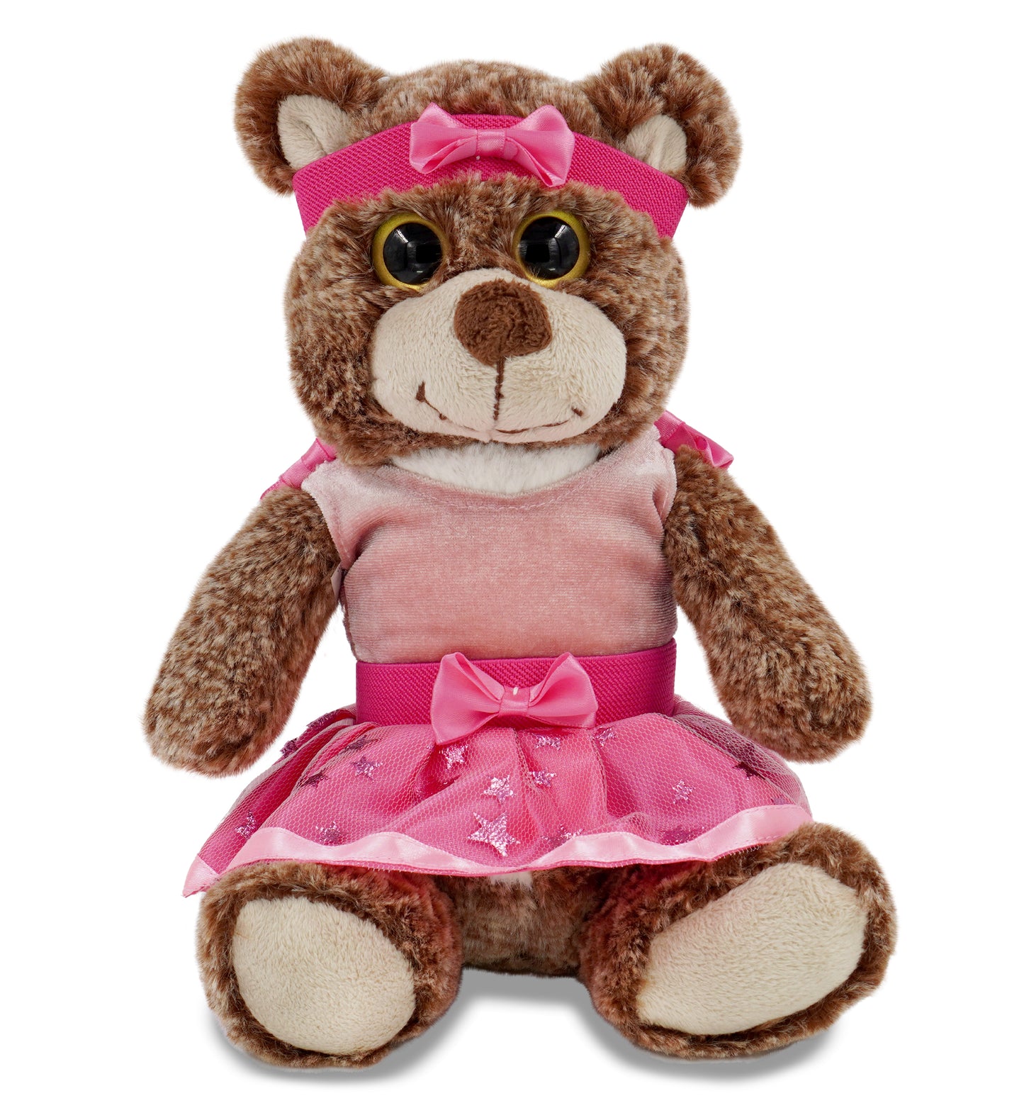 SUPER-SOFT PLUSH - SITTING BROWN BEAR Ballerina