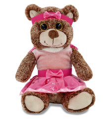 SUPER-SOFT PLUSH - SITTING BROWN BEAR Ballerina