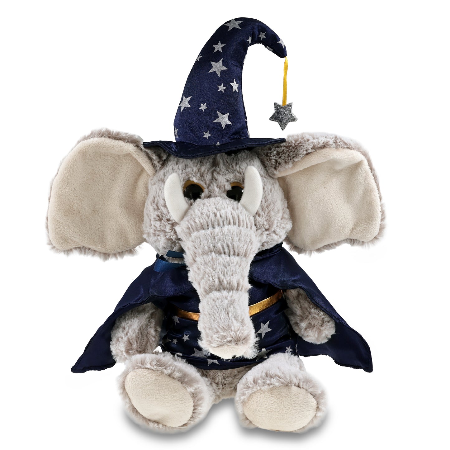 SUPER-SOFT PLUSH - SITTING ELEPHANT WIZARD
