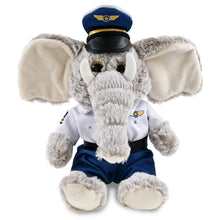 SUPER-SOFT PLUSH - SITTING ELEPHANT PILOT DRESS UP