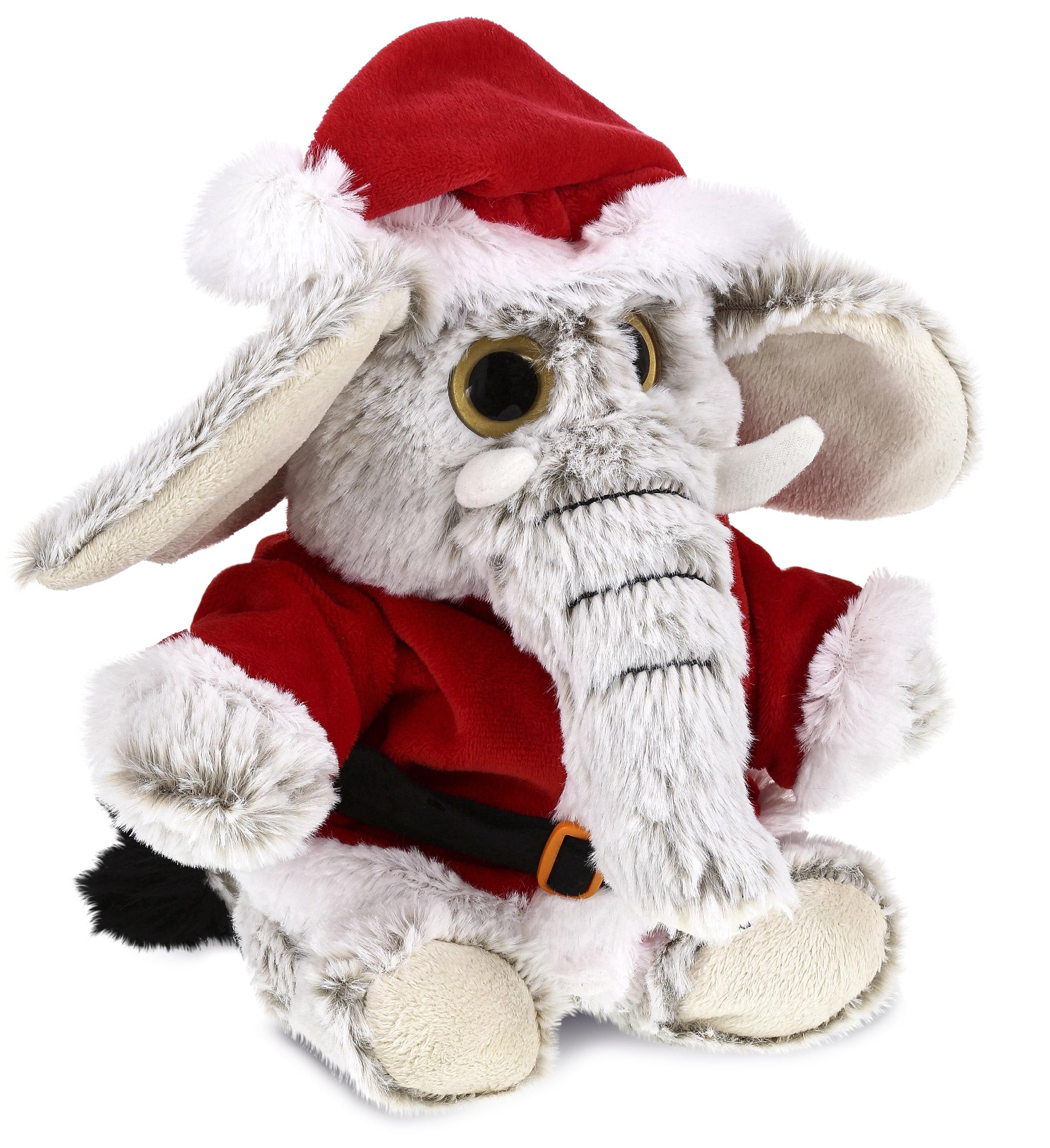 PLUSH SANTA - SUPER-SOFT PLUSH - SITTING ELEPHANT