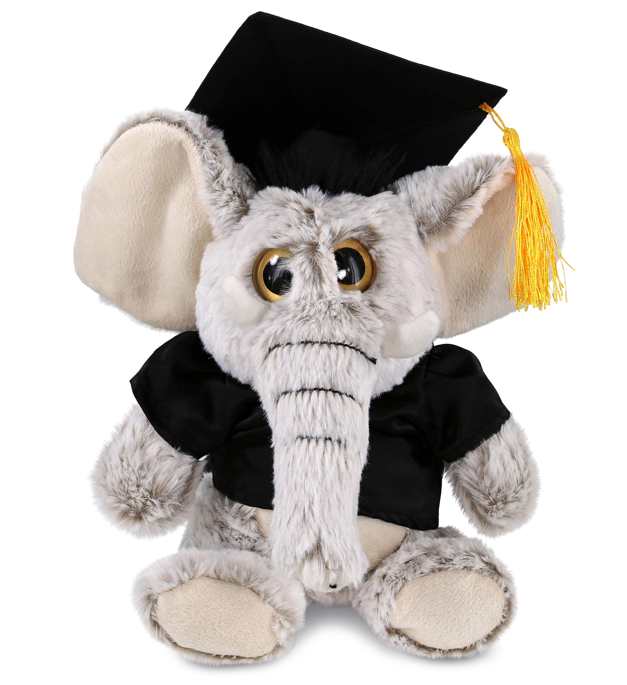 PLUSH GRADUATION - SUPER-SOFT PLUSH - SITTING ELEPHANT