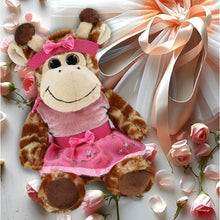 SUPER-SOFT PLUSH - SITTING GIRAFFE BALLERINA