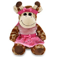SUPER-SOFT PLUSH - SITTING GIRAFFE BALLERINA