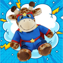 SUPER-SOFT PLUSH - SITTING GIRAFFE SUPER HERO