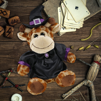 SUPER-SOFT PLUSH - SITTING GIRAFFE WITCH
