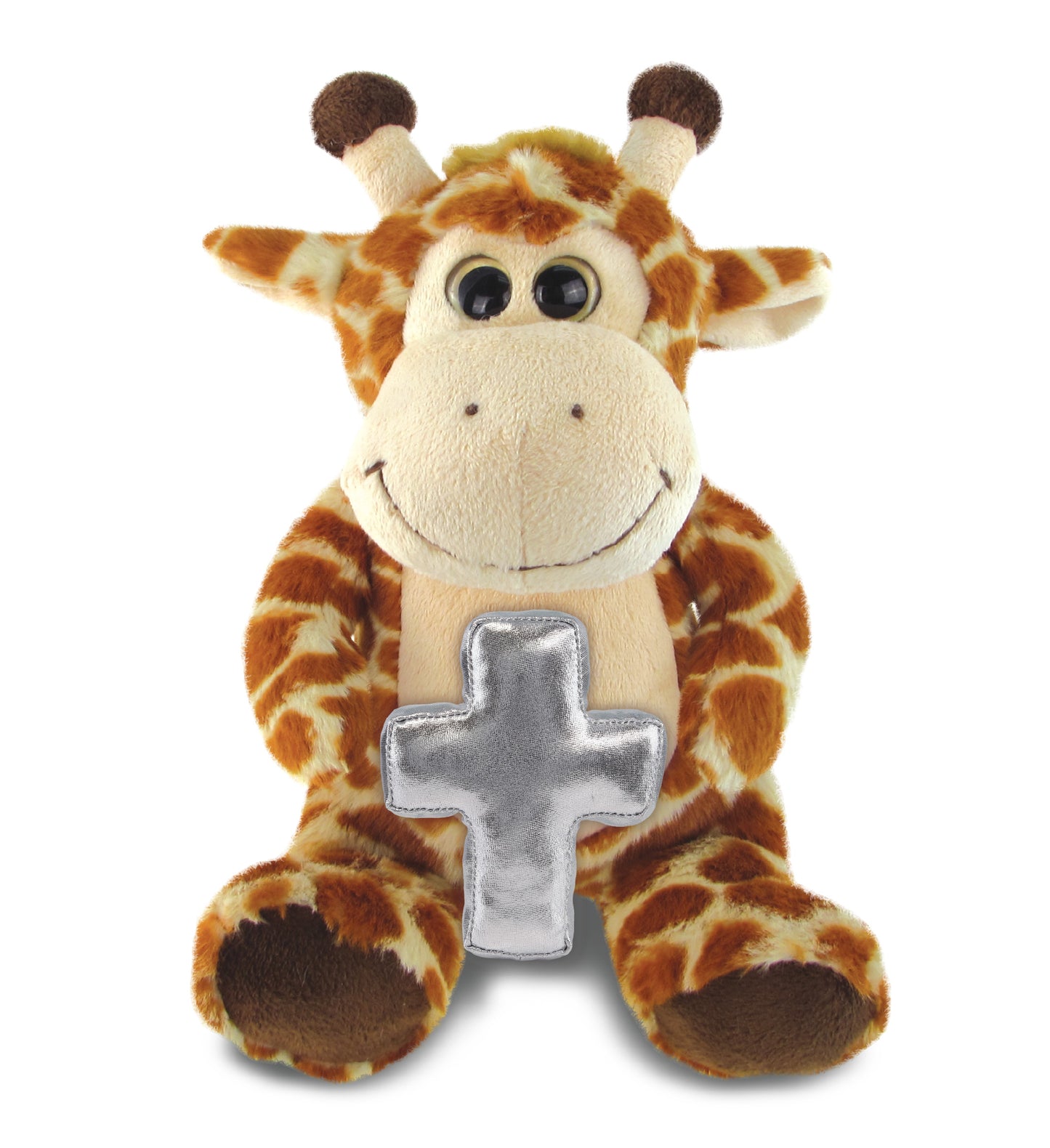 PLUSH CROSS - SUPER-SOFT PLUSH - SITTING GIRAFFE