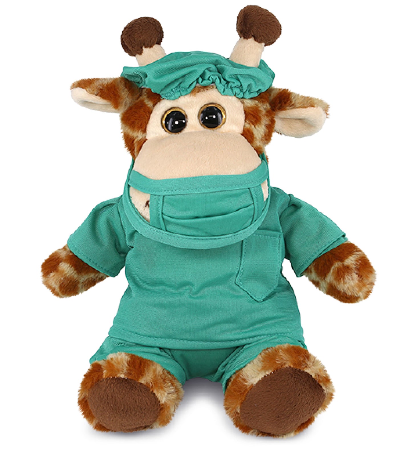 PLUSH DOCTOR - SUPER-SOFT PLUSH - SITTING GIRAFFE