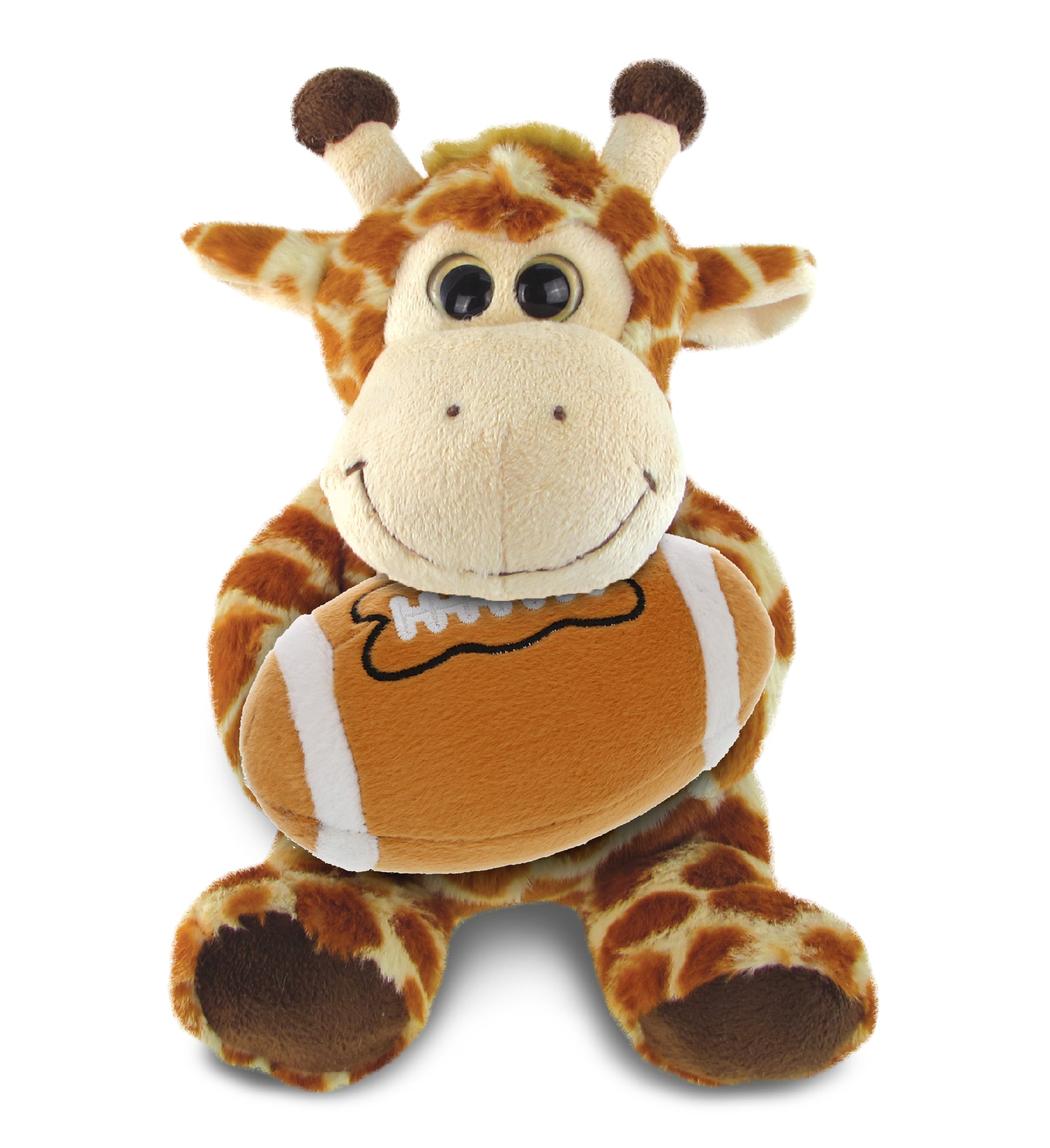 PLUSH FOOTBALL - SUPER-SOFT PLUSH - SITTING GIRAFFE