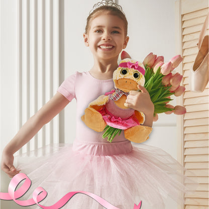 SUPER-SOFT PLUSH - SITTING DUCK BALLERINA