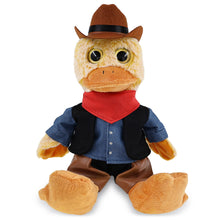 SUPER-SOFT PLUSH - SITTING DUCK COWBOY DRESS UP