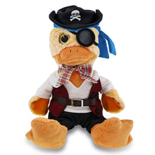 SUPER-SOFT PLUSH - SITTING DUCK PIRATE DRESS UP