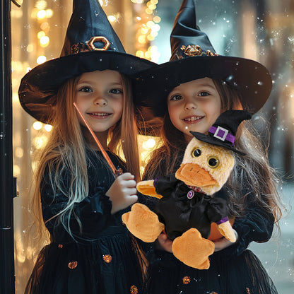 SUPER-SOFT PLUSH - SITTING DUCK WITCH