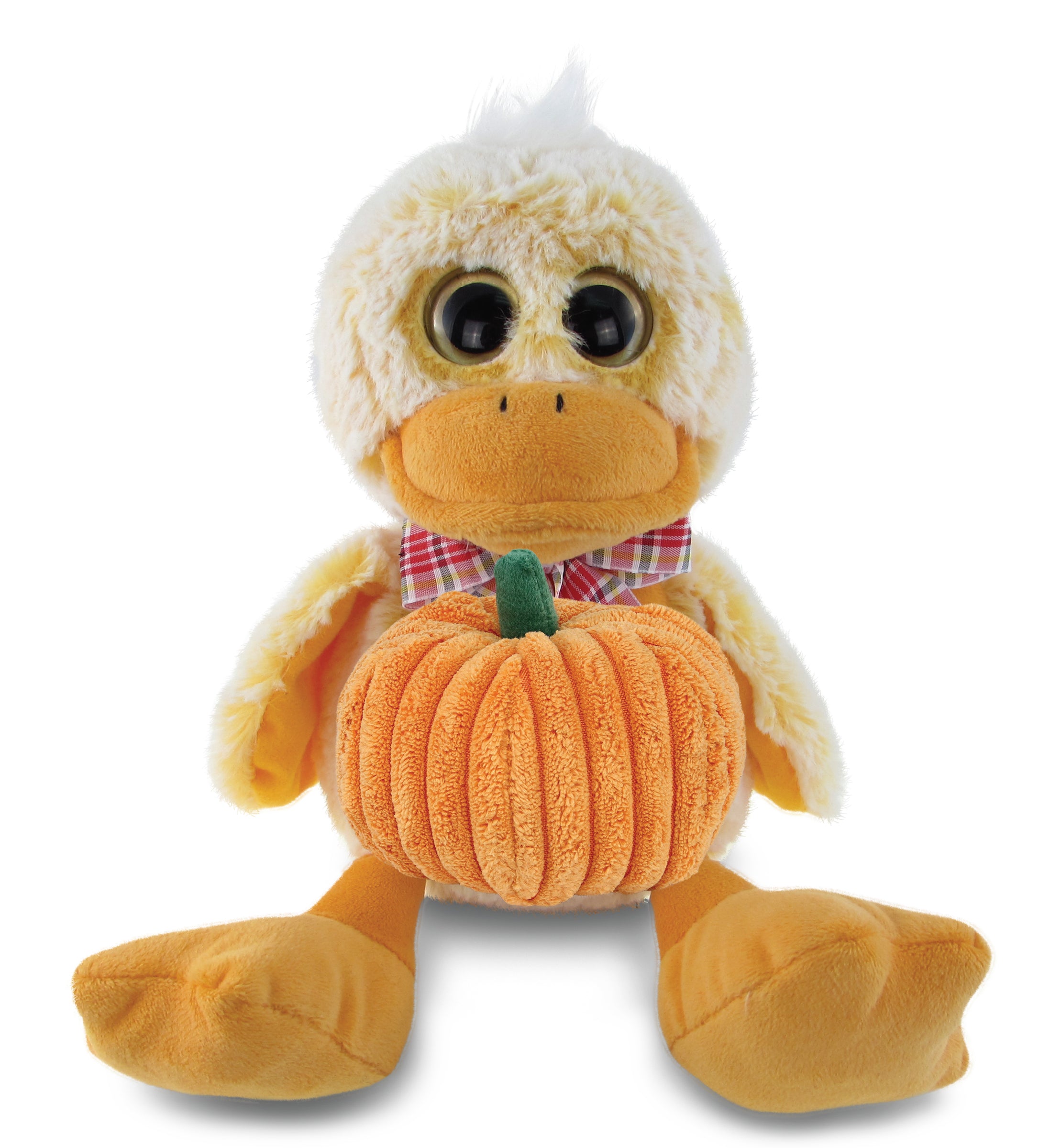 PLUSH PUMPKIN - SUPER-SOFT PLUSH - SITTING DUCK