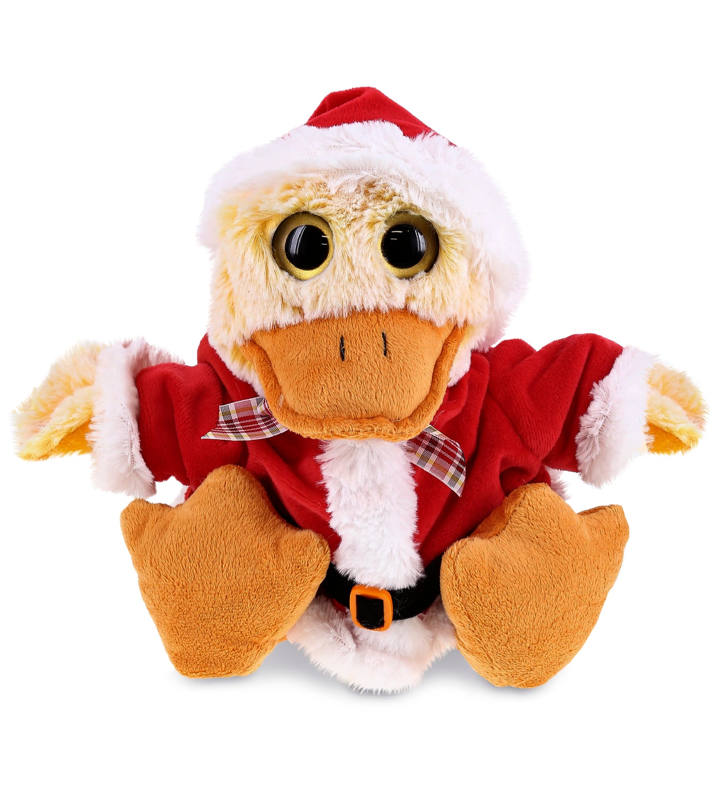 PLUSH SANTA - SUPER-SOFT PLUSH - SITTING DUCK