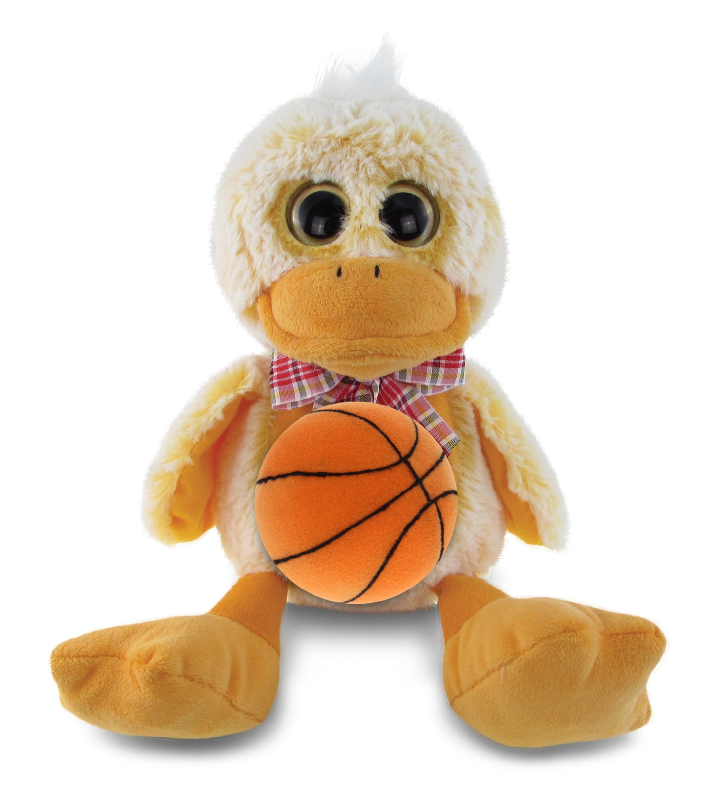 PLUSH BASKETBALL - SUPER-SOFT PLUSH - SITTING DUCK