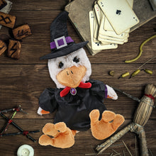 SUPER-SOFT PLUSH - SITTING ROOSTER WITCH