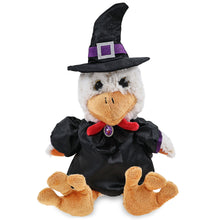 SUPER-SOFT PLUSH - SITTING ROOSTER WITCH