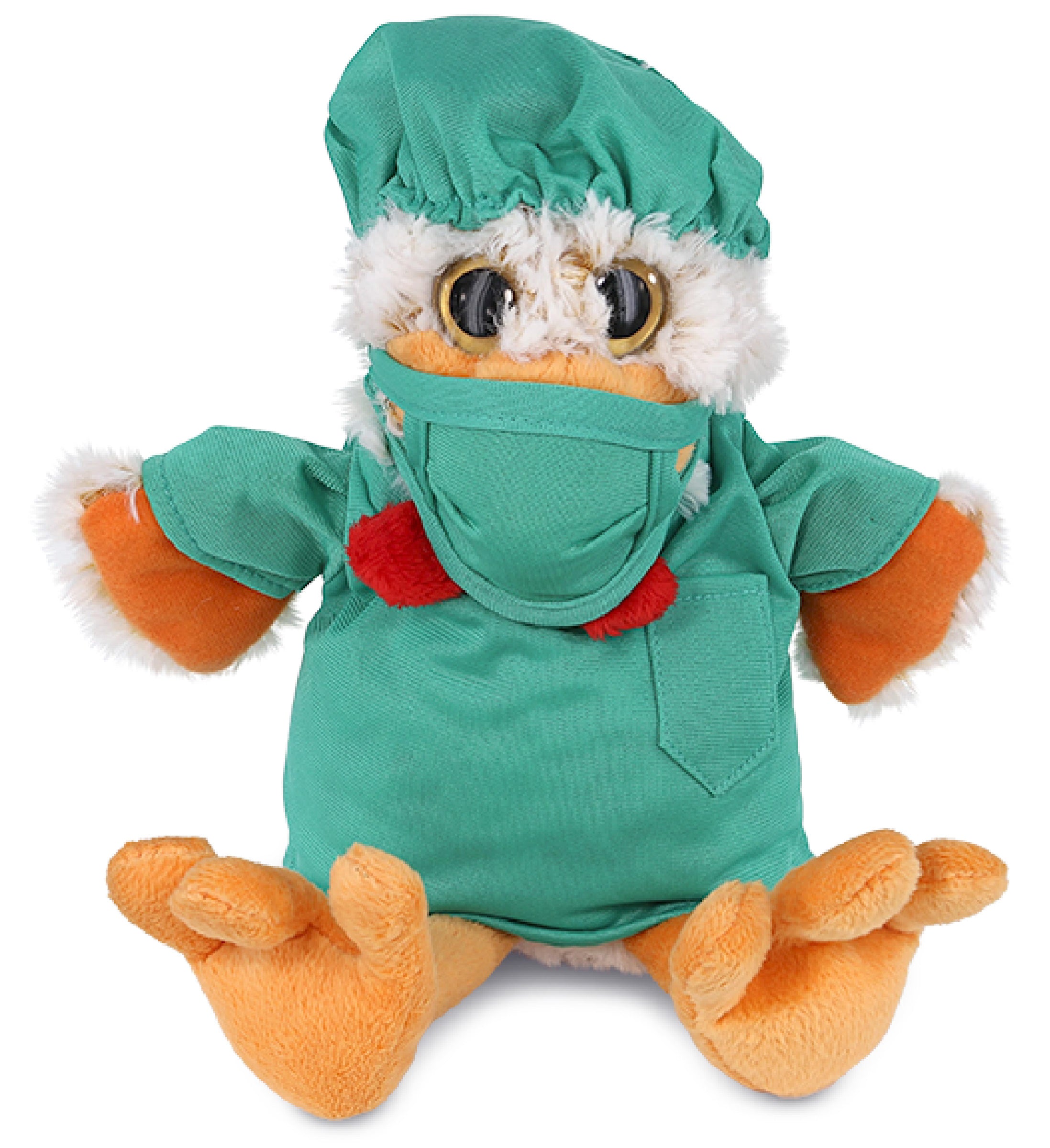 PLUSH DOCTOR - SUPER-SOFT PLUSH - SITTING ROOSTER